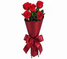 Букет 5 Красных роз Эдлесс Лав в Захарьино
