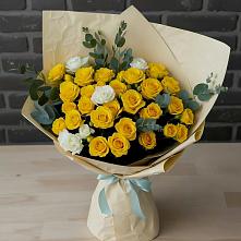 Букет цветов из:  Розы в Захарьино