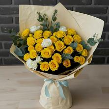 Букет цветов из:  Розы в Захарьино