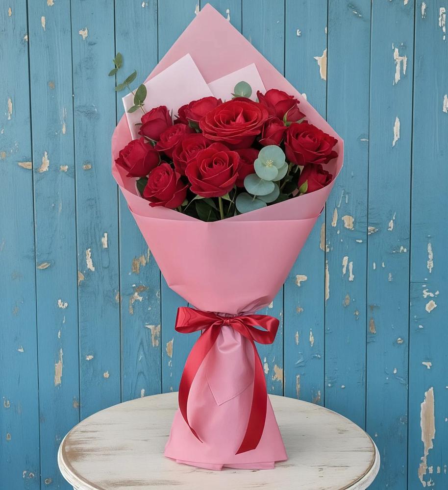 Букет цветов из: Розы в Захарьино