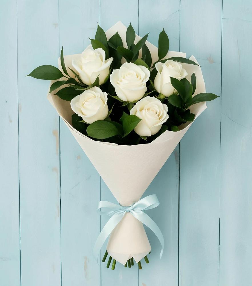 Букет цветов из: Розы в Захарьино