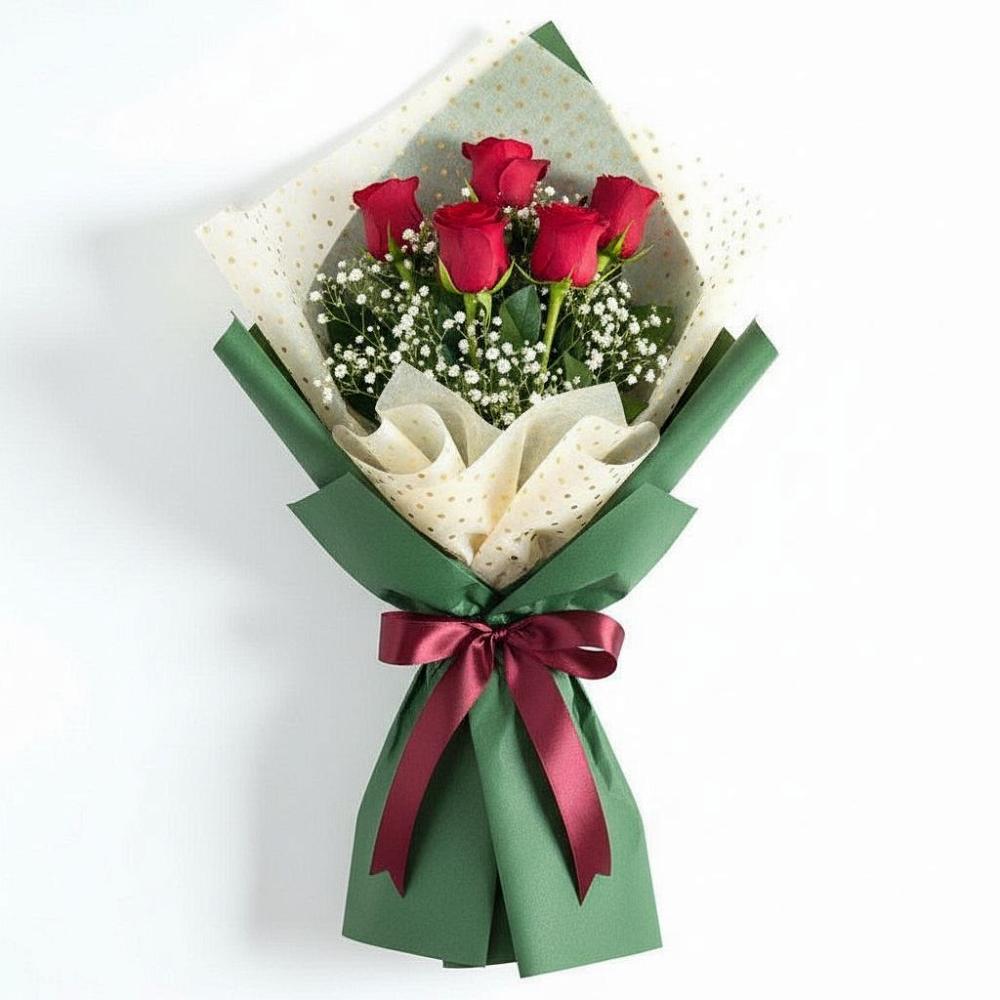 Букет цветов из: Розы в Захарьино