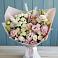 Букет цветов из: Альстромерии и Розы в Захарьино