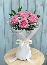 Букет цветов из:  Розы #REPLACE_PRED# Захарьино