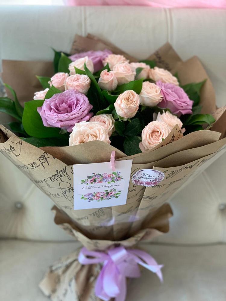 Букет цветов из: Розы в Захарьино