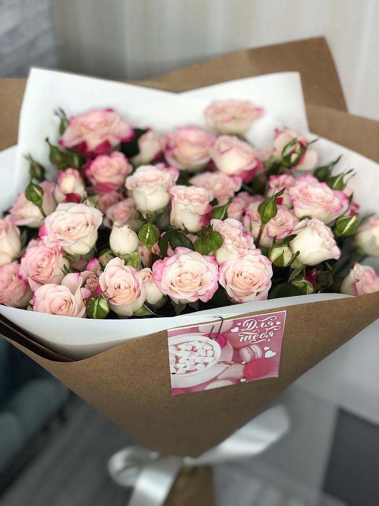 Букет цветов из: Розы в Захарьино