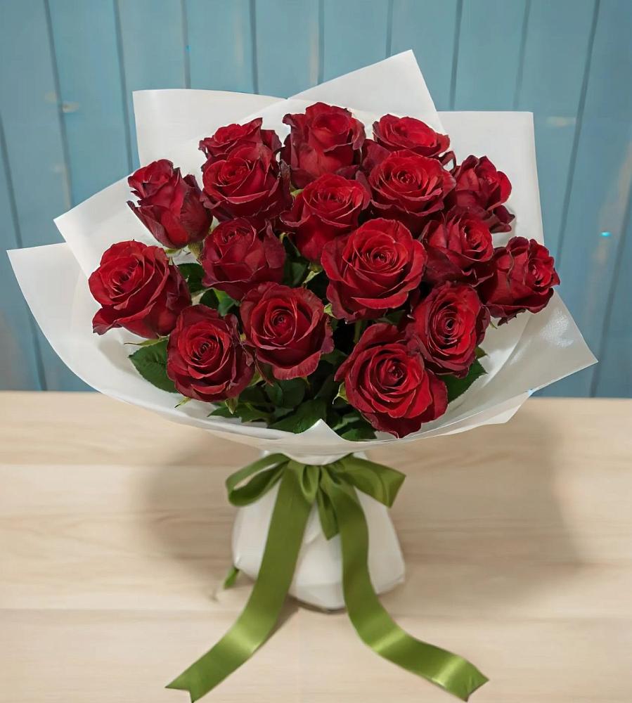 Букет Красные розы в Захарьино