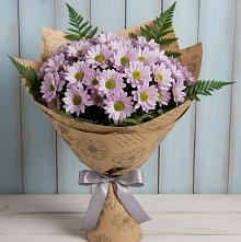 Букет цветов из:  Хризантемы в Захарьино
