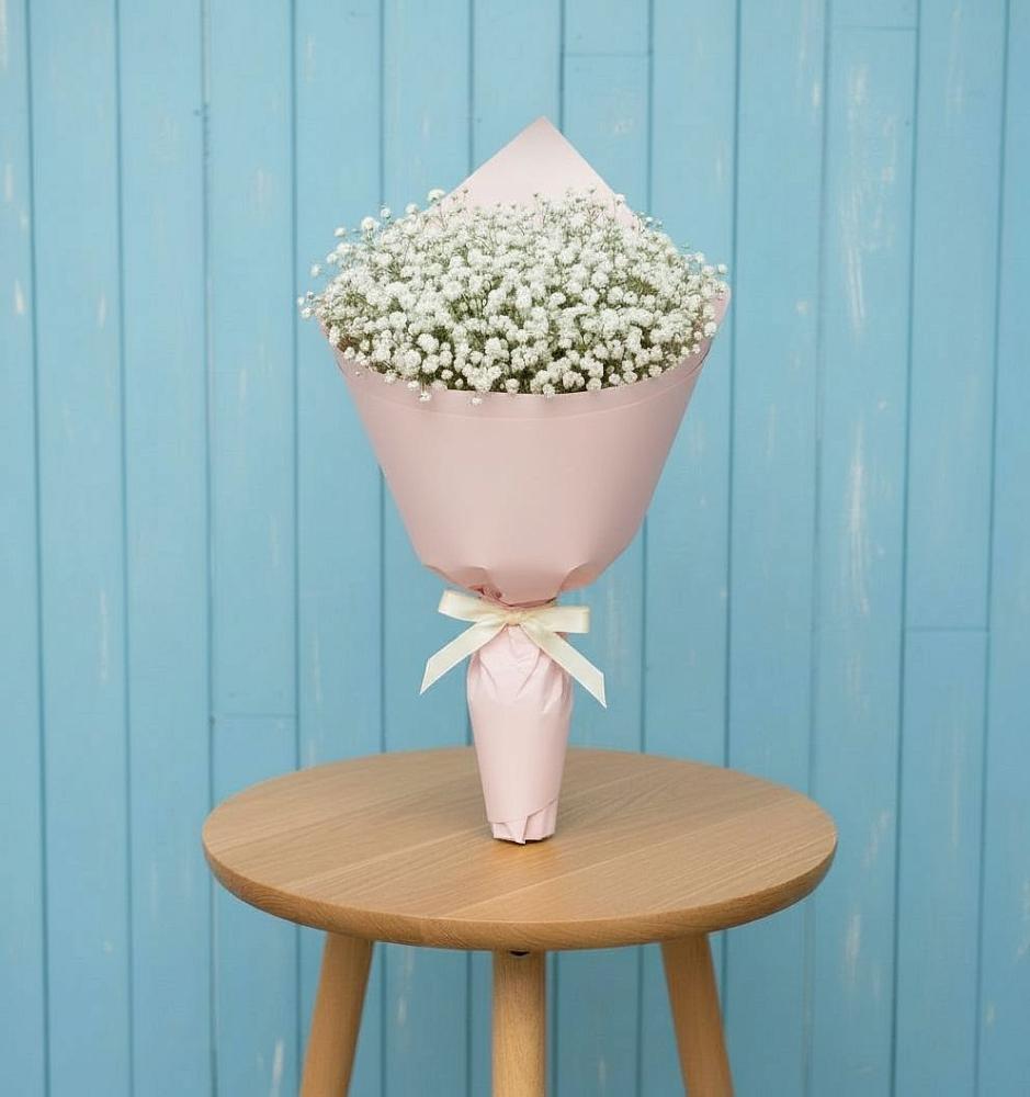 Букет цветов из: Гипсофила в Захарьино