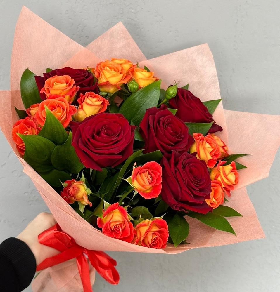 Букет Любовь и восторг в Захарьино