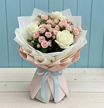 Букет цветов из:  Розы в Захарьино