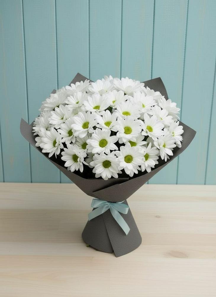 Букет цветов из: Хризантемы в Захарьино