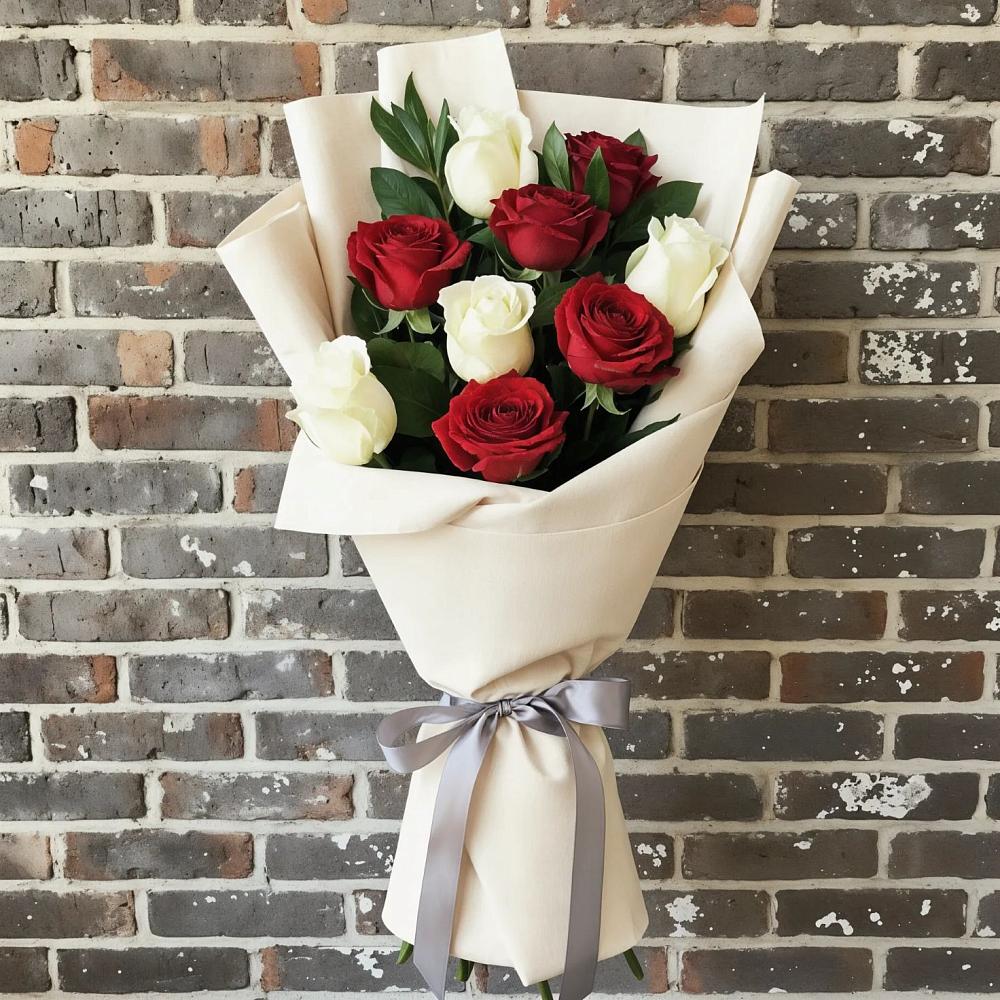 Букет цветов из: Розы в Захарьино