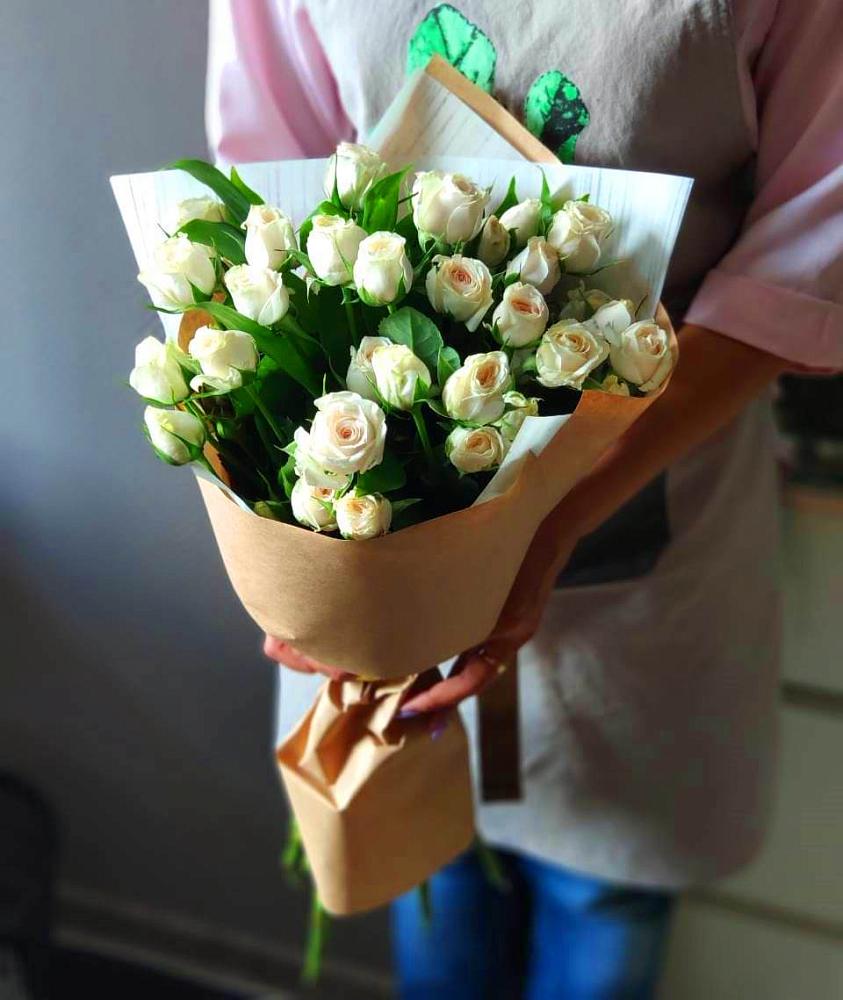 Букет цветов из: Розы в Захарьино