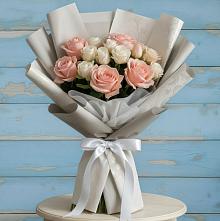 Букет цветов из:  Розы #REPLACE_PRED# Захарьино