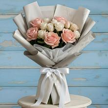 Букет цветов из:  Розы в Захарьино