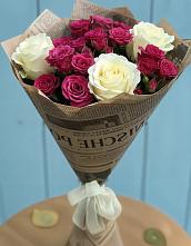 Букет цветов из:  Розы в Захарьино