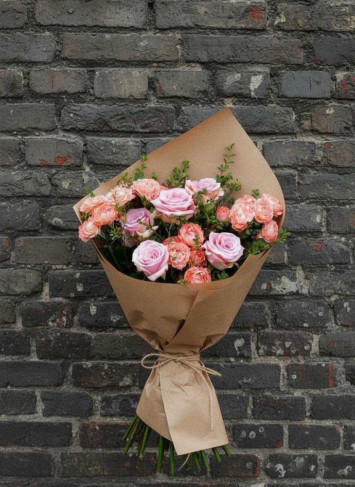 Букет цветов из: Розы в Захарьино