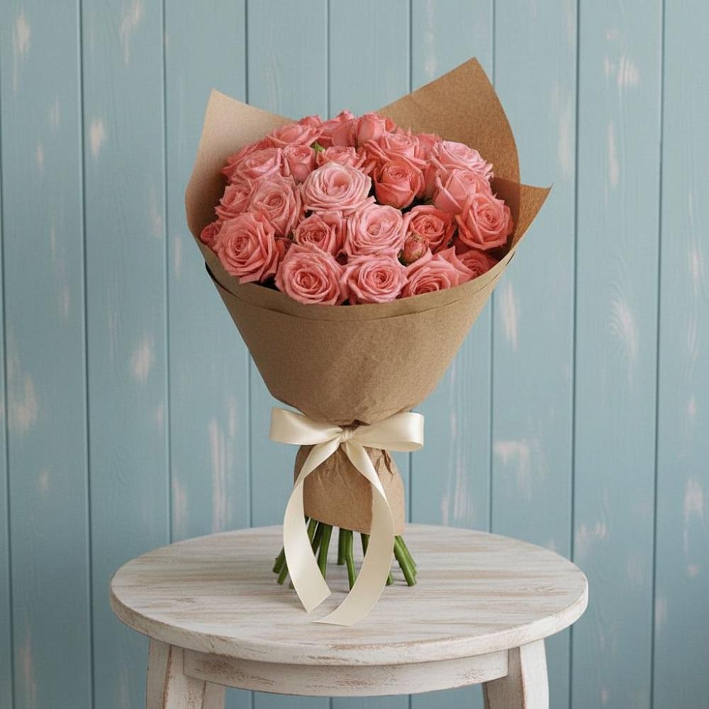 Букет цветов из: Розы в Захарьино