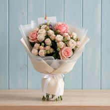 Букет цветов из:  Розы в Захарьино