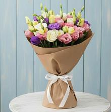 Букет цветов из:  Лизиантусы в Захарьино