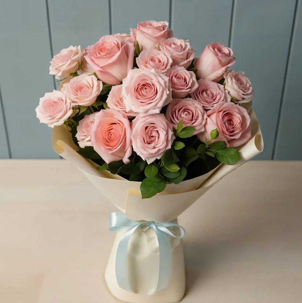 Букет Розовый шарм в Захарьино