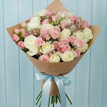 Букет цветов из:  Розы в Захарьино